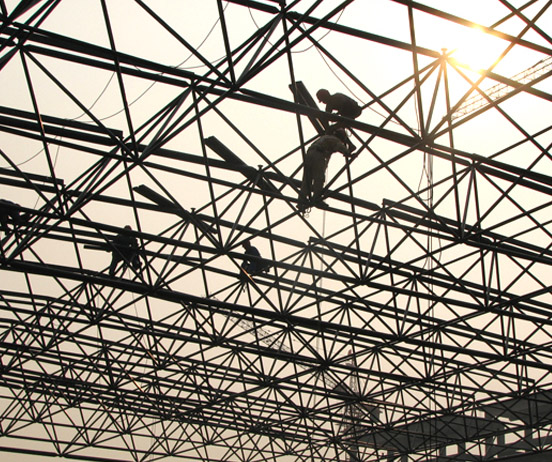 甘南厂房网架安装